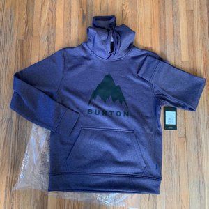 Burton Oak Pullover Hoodie, Men's Burton Hoodie, Hoodie with Thumbholes, Burton